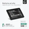 CELLONIC 2x Batteria per Headset / Auricolare / Cuffie Anteprima dell’immagine prodotto 2