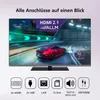 JVC LT-43VUQ6655 43 Zoll QLED Smart TV HDR Fernseher 4K UHD Produktbild-Vorschau 4