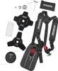A collection of gardening tools and accessories laid out on a white background. Produktbild-Vorschau