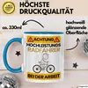 Radfahrer Tasse Geschenk Lustiger Spruch Geschenkidee für Produktbild-Vorschau 3
