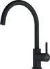 FRANKE Robinet Lina - noir mat, bec fixe, haute Voir les images du produit 1