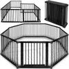 KIDUKU® 7,2 Meter Laufgitter schwarz XXL klappbar inkl. Produktbild-Vorschau 1