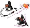 vidaXL Freischneider Rucksackdesign Orange 52 cm³ 1,45 kW Produktbild-Vorschau 7