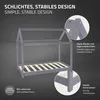 ML-Design dětská postel 80x160 cm s matrací, stříškou a Náhled obrázku produktu 4