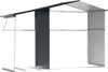 vidaXL Gerätehaus Anthrazit 277x192,5x179 cm Verzinkter Produktbild-Vorschau 9
