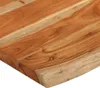 vidaXL Stolová deska 90x60x3,8 cm obdélníková z masivního Náhled obrázku produktu 5