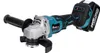 A cordless angle grinder with a battery pack attached, shown against a white background. Náhľad obrázku produktu