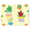 MuchoWow® Mauspad Mousepad Pflanzen - Blumentopf - Muster - Produktbild-Vorschau 1