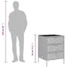 vidaXL Zahradní skříňka béžová 55x59x80 cm Poly ratan Náhled obrázku produktu 7