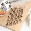 36 Stück Ausstecher Zahlen & Buchstaben Cookie Cutter Produktbild-Vorschau 3