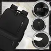 BAD&BAGS | Schwarzer Rucksack für Flugreisen Handgepäck USB Produktbild-Vorschau 5