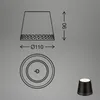 LED Akku-Flaschenlicht, schwarz, 1xLED-Modul/2,6W Produktbild-Vorschau 7