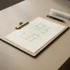 CLIPBOARD A4 horizontálny, z dubovej preglejky, podložka so Náhľad obrázku produktu 7