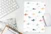 MuchoWow® Mauspad Mousepad Schnittmuster - Hubschrauber - Produktbild-Vorschau 6