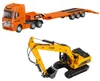Lkw mit Anhänger, Abschleppwagen, Metallbagger, Marke Produktbild-Vorschau 3