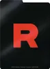 A black card with a large red 'R' logo in the center. Produktbild-Vorschau
