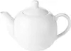 Dzbanek do kawy i herbaty porcelanowy biały 1,1 l Podgląd zdjęcia produktu 2