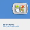 Plateau de service - Blanc - 45x33x3cm Voir les images du produit 4