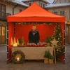 Aga Scherenzelt PARTY 2x2m Orange Produktbild-Vorschau 7