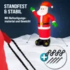 MONZANA® Aufblasbarer Weihnachtsmann XXL 250cm LED Produktbild-Vorschau 5