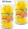 Gala Bougies flottantes jaune citron Ø 45 x 30 mm - 20 Voir les images du produit 2