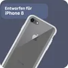 Hülle Apple iPhone 8 Schutzhülle - Cazy - Transparant Produktbild-Vorschau 2