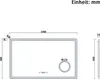 LED Badspiegel mit Schminkspiegel 100×60cm 3 Lichtfarbe Produktbild-Vorschau 9