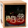 Set di 3 scatole regalo con struttura in filo di ferro e Anteprima dell’immagine prodotto 3