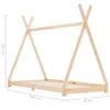 vidaXL Detský rám postele z masívu borovice 90 x 200 cm - Náhľad obrázku produktu 14