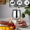 Sklenice na víno z nerezové oceli, nerozbitné sklenice na Náhled obrázku produktu 3