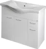 Aqualine KERAMIA FRESH Unterschrank 74,5x74x34,7cm, Weiß Produktbild-Vorschau 8