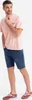 Ombre Clothing Pánské džínové kraťasy Korbin modrá XL Náhled obrázku produktu 3