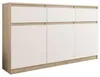 Komoda 120 cm 3 zásuvky 3 dveře skříňka FRAMIRE S-3 mix Náhled obrázku produktu 7