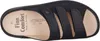 A top-down view of a navy blue Finn Comfort sandal. Produktbild-Vorschau