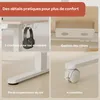 AREBOS Structure de Bureau Électrique Réglable en Hauteur Voir les images du produit 9