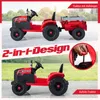 COSTWAY elektrický traktor s prívesom, 24V traktor na Náhľad obrázku produktu 8