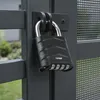 HMF Zahlenschloss Vorhängeschloss, robustes Schloss mit Produktbild-Vorschau 4