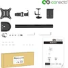 conecto Monitorhalterung, höhenverstellbare Halterung für 1 Produktbild-Vorschau 7