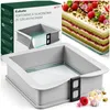 Kuketo | Tortownica kwadratowa 25 × 25 cm – Silikonowa Podgląd zdjęcia produktu 1