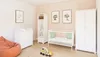 ZEE Set Babybett 120x60 cm 2in1 Weiß Mit Schutzbarriere Produktbild-Vorschau 10