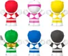 Mattel Spielzeug LITTLE PEOPLE Mighty Morphin Power Rangers Produktbild-Vorschau 3