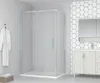 Walk In form&style MODENA 90 cm barva rámu chrom dekor skla Náhled obrázku produktu 2