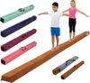 Schwebebalken 300 cm braun klappbar auf 150 cm  tragbarer Produktbild-Vorschau 1