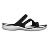 Crocs Women's Swiftwater Sandále Black/White 36-37 Náhľad obrázku produktu 31