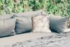 MuchoWow® Outdoor Kissen - Marmor - Weiß - Gold - Abstrakt Produktbild-Vorschau 2