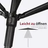 Sekey Sonnenschirm Balkon 200 x 125 cm Rechteckig Produktbild-Vorschau 2