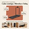 Składana bieżnia Vidacharmy, cichy silnik o mocy 500 W, Podgląd zdjęcia produktu 4
