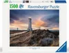 Magische sfeer boven de vuurtoren van Akranes, IJsland. Productafbeelding-voorbeeld 11