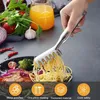 2 Spaghettizangen, Edelstahl-Nudelzangen, Produktbild-Vorschau 4