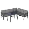 Gartenmöbel-Set für 6 Personen, Loungemöbel mit Esstisch & Produktbild-Vorschau 11